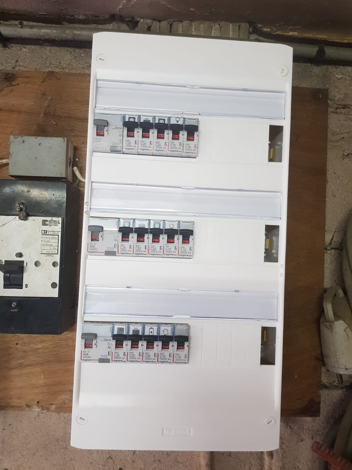 Compteur électrique après rénovation