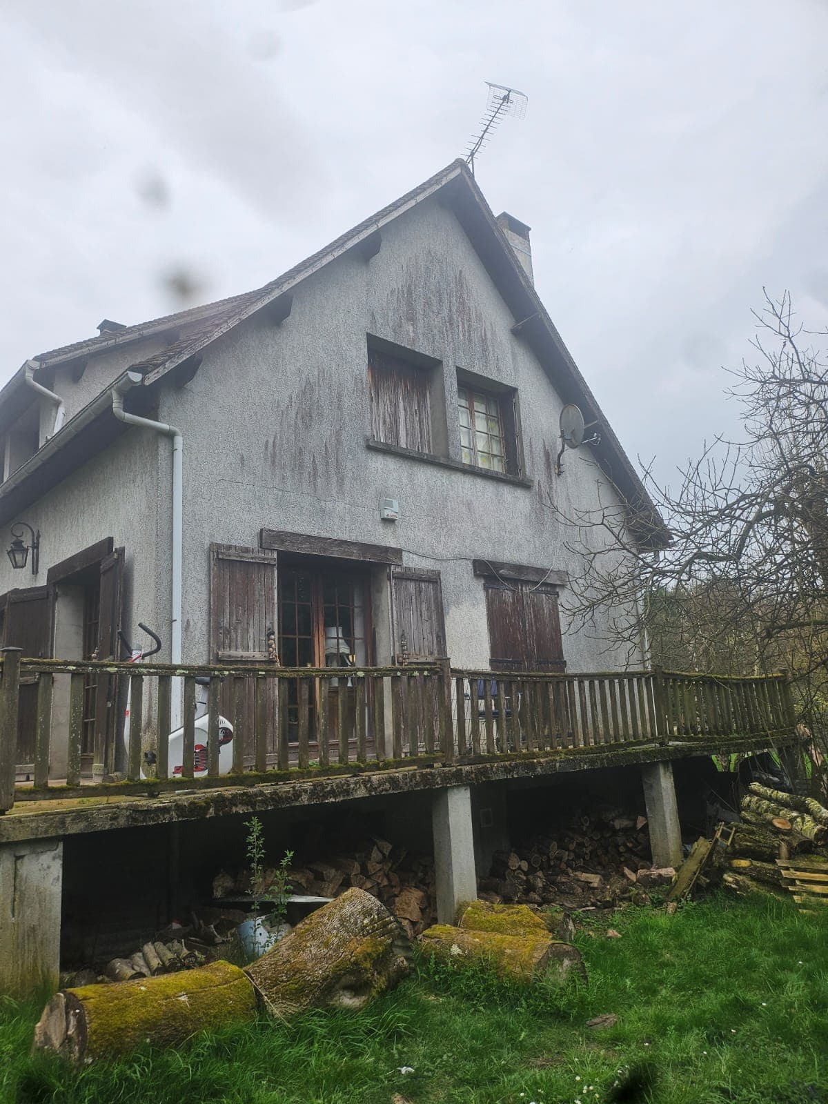 Façade avant rénovation